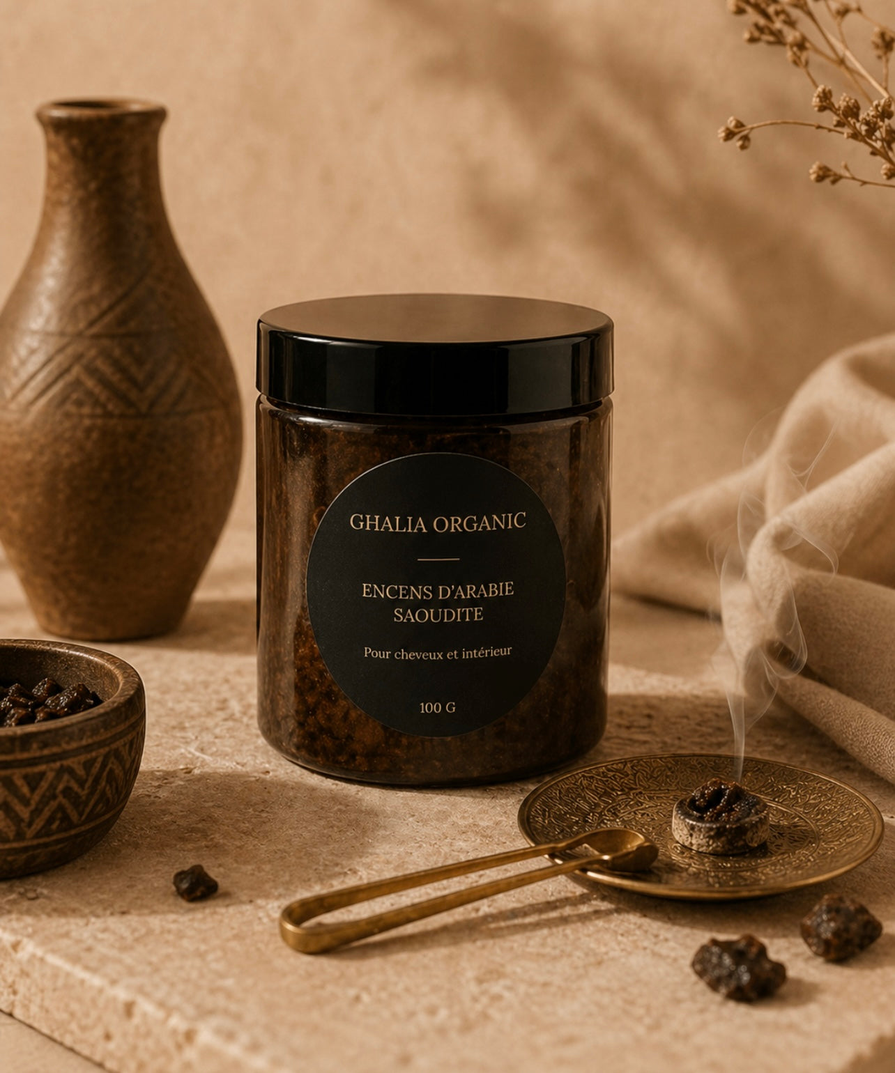 Encens Naturel (Thiouraye) – Senteur apaisante & rituel bien-être