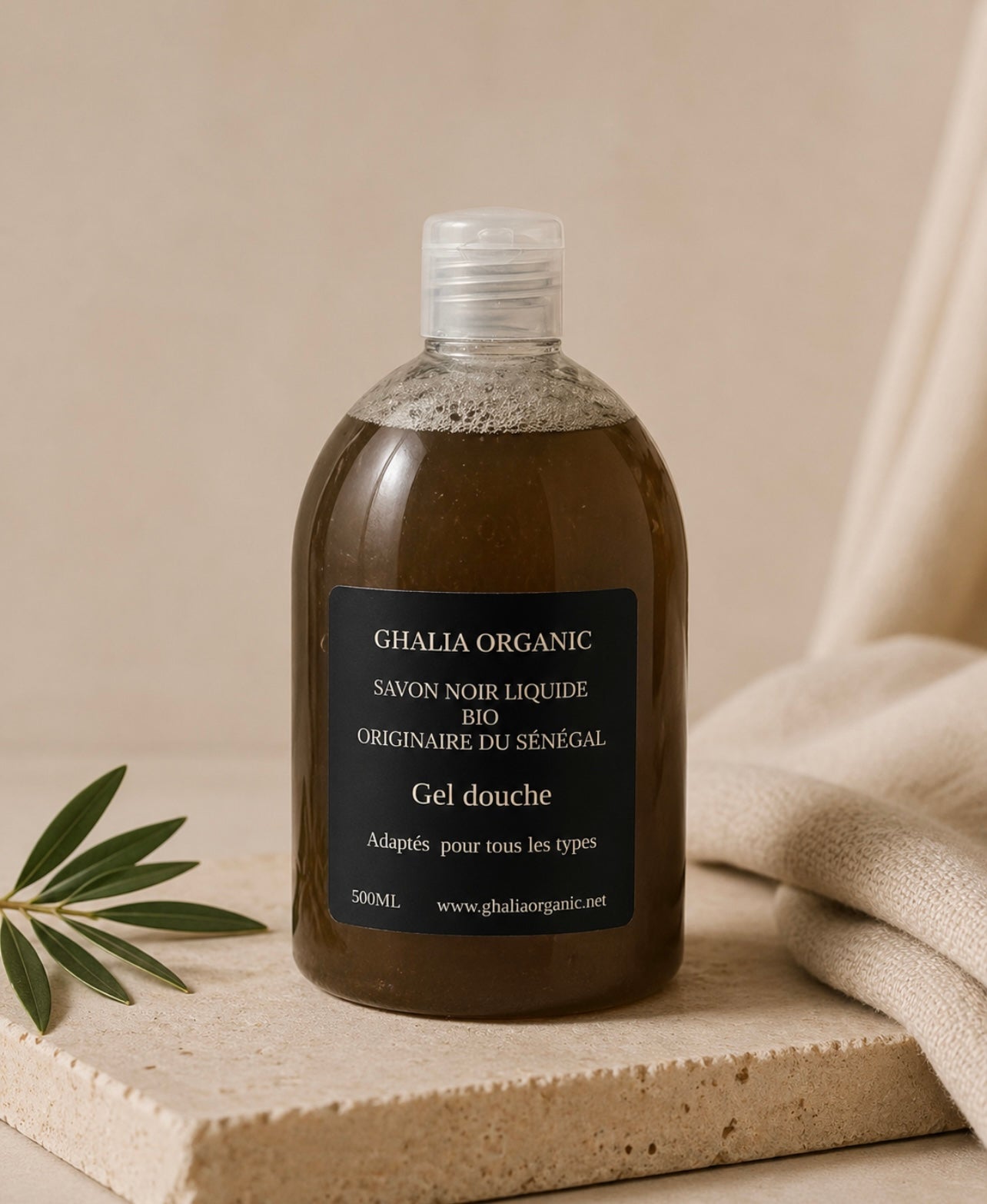 Gel Douche Naturel – Peau douce, propre & éclatante