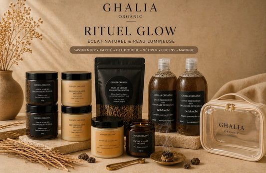Rituel Glow Complet – 10 pièces -Éclat naturel & peau lumineuse                                                   ✨ Résultats visibles dès les premières semaines