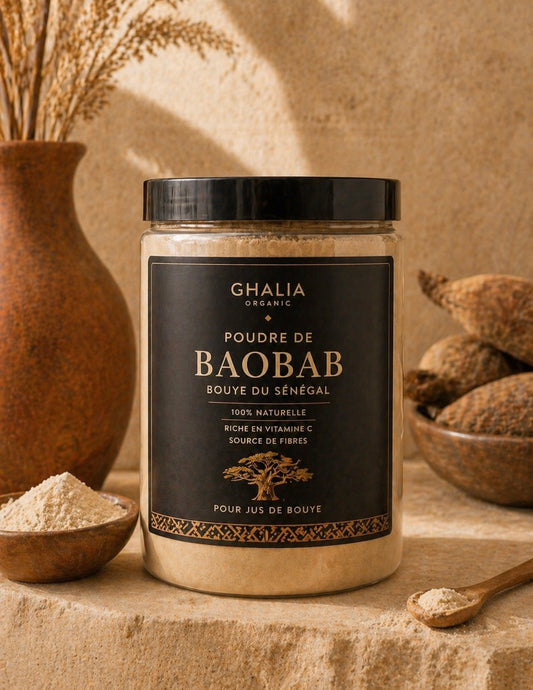 Poudre de Baobab (Bouye) – Boisson naturelle & énergie au quotidien